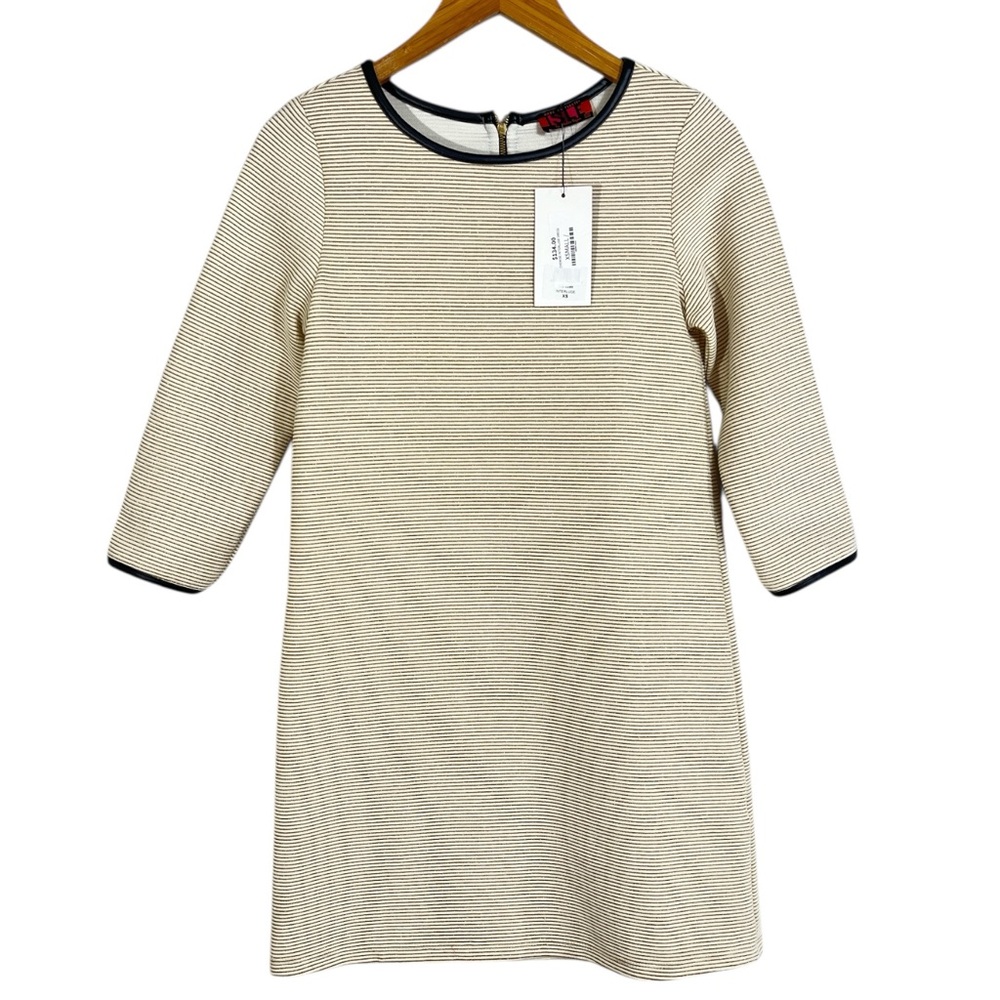 NWT Isle by Melis Kozan Chemise Interlude Dress in Cream Mini Length Size XS - Picture 5 of 11